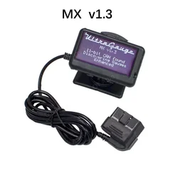 UltraGauge MX v1.3 OBD Scanner Reader Mileage Calculator Automotive OBD2 Read Pending Trouble Codes Scan Tool