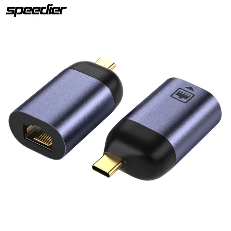 

USB C Type C Ethernet USB C To RJ45 Network Card Lan Adapter 10/100Mbps for MacBook Pro Samsung Galaxy S9/S8/Note 9 Cable