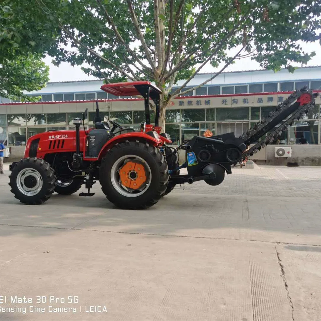 Tractor Mounted Trencher with Hydraulic 3-Point Hitch Core Component Motor