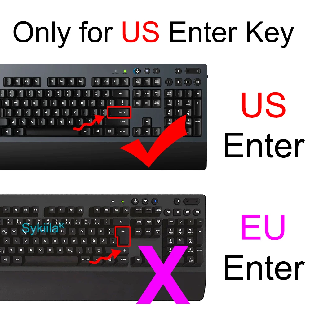 غطاء لوحة المفاتيح لـ Logitech G613 لملحقات حافظة حماية من السيليكون للوحة المفاتيح الميكانيكية Logi