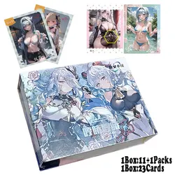 2024 Najnowsza historia bogini HMPH HMPH Waifu Collectio Card Booster Box Honkai Anime Game Hutao Raiden Doujin Toys