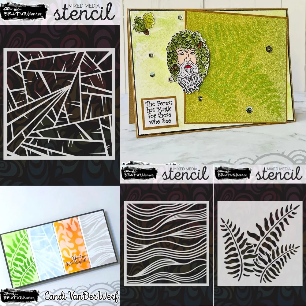 

Stencils Pattern Graffiti Drawing Tool Spray Painting Template DIY Window Scrapbooking Decoration Stoneboog And Shine 2025 New