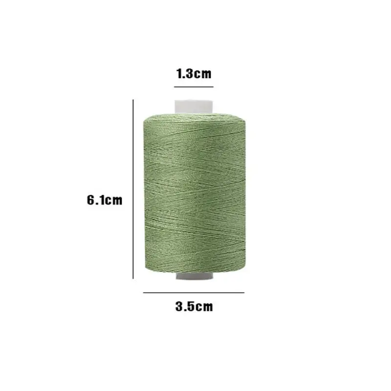 402 Sewing Thread 100% Polyester Single Roll Of 1000 Yards Household Sewing Machine Line Hand-Stitched Clothes Wire