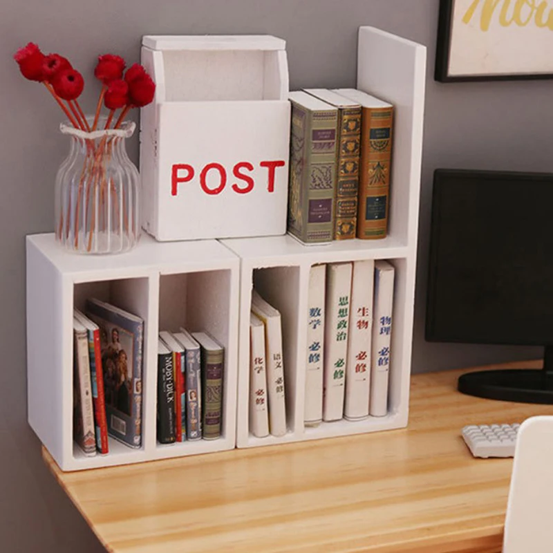 1:12 인형 집 미니어처 사서함 요정 정원 문 액세서리 장식 가구 장난감