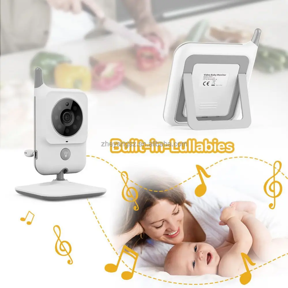 102° Wide Angle Wireless Baby Monitor 3.2