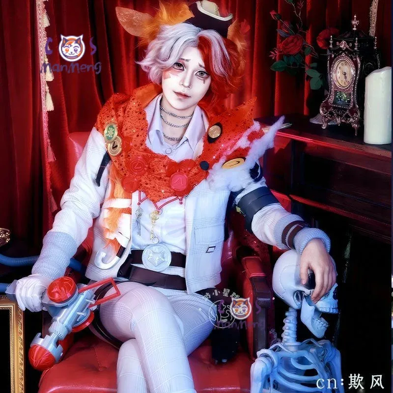 

COSda@Game Identity Ⅴ Florian Brand fire investigators Cosplay Hat backpack prop jacket shirt sock set Halloween fashion man uni
