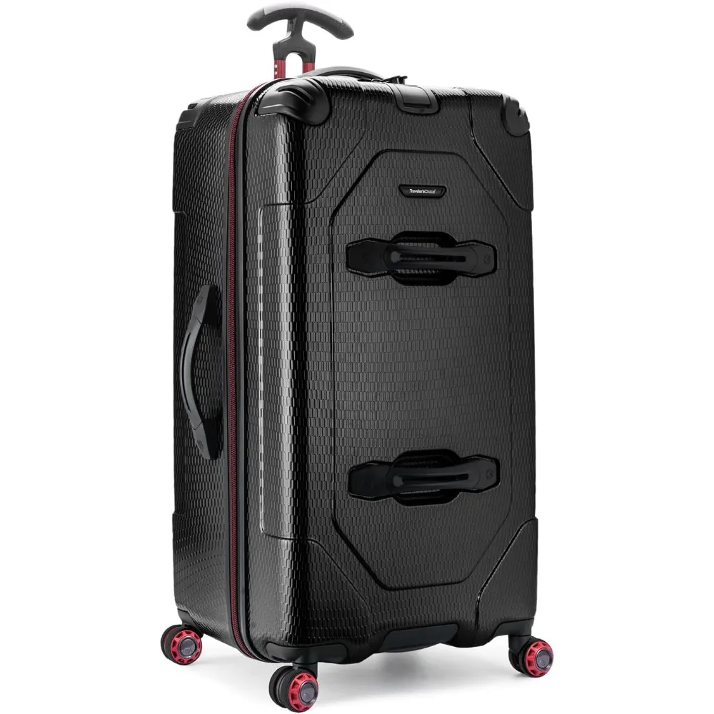 

Traveler's Choice Maxporter II 30" Hardside Spinner Trunk Luggage, Expandable, Black