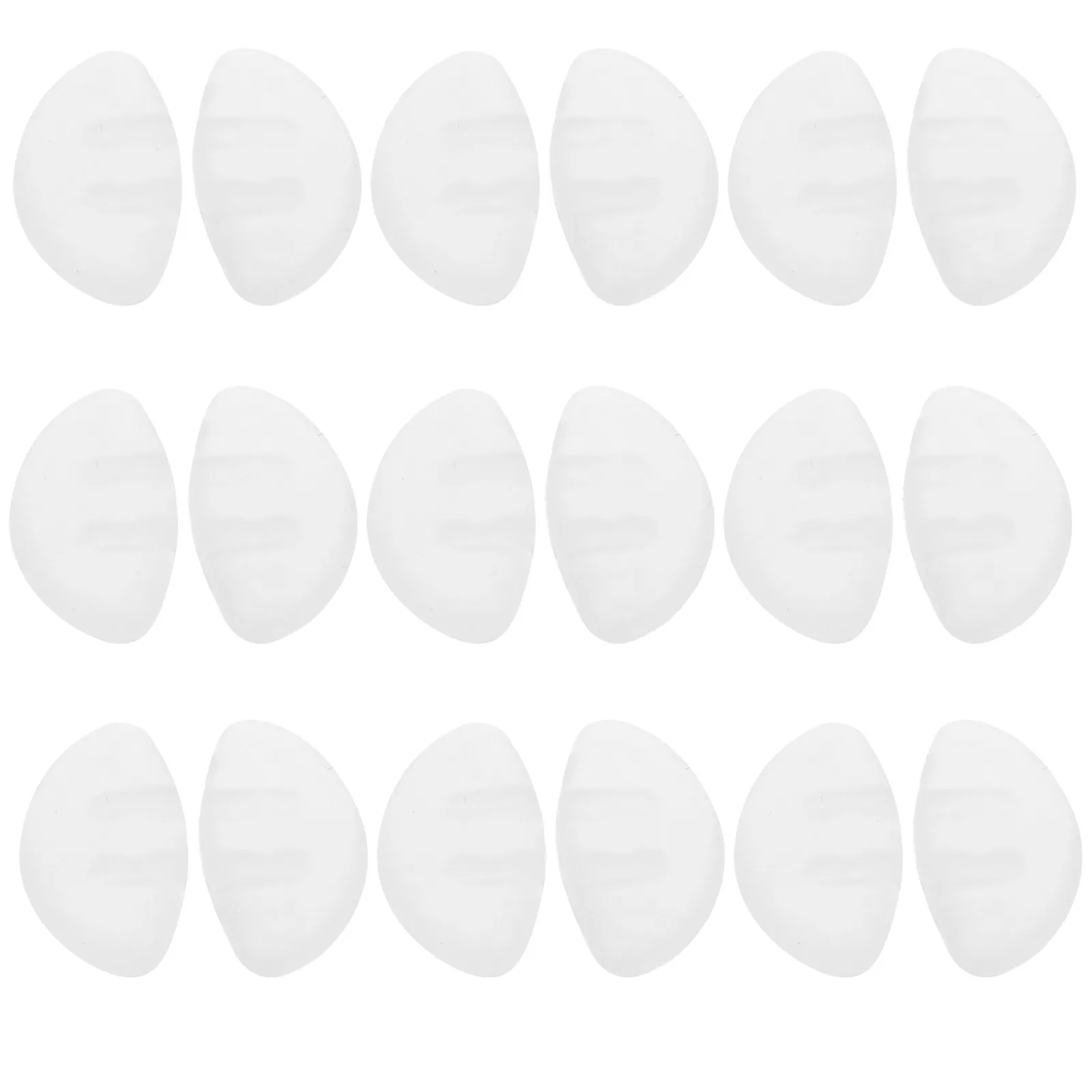 

10Pairs Silicone Glasses Nose Pads Replaceable Anti-Slip Nose Support Pads for Eyeglasses Sunglasses Frames Replacement Parts