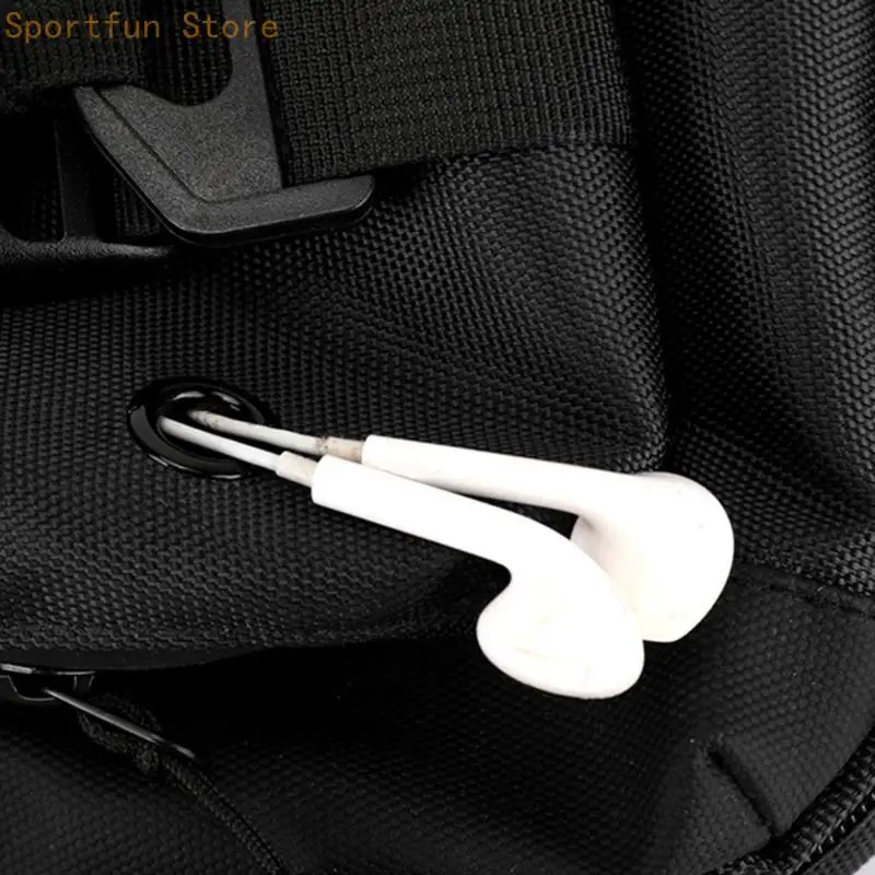 Slings Bag, Small Rucksack for Men, Watertight Shoulder Bag for Sports, Chest Bag Crossbody Backpack for Travel Hiking X7JD