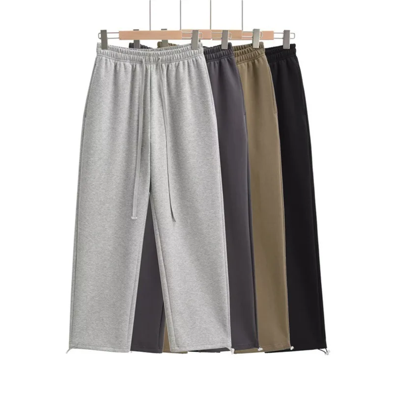 American Solid Color Popular Casual Pants Women's Early Autumn Versatile Loose Spice Girls Jazz Street Dance Sweatpants