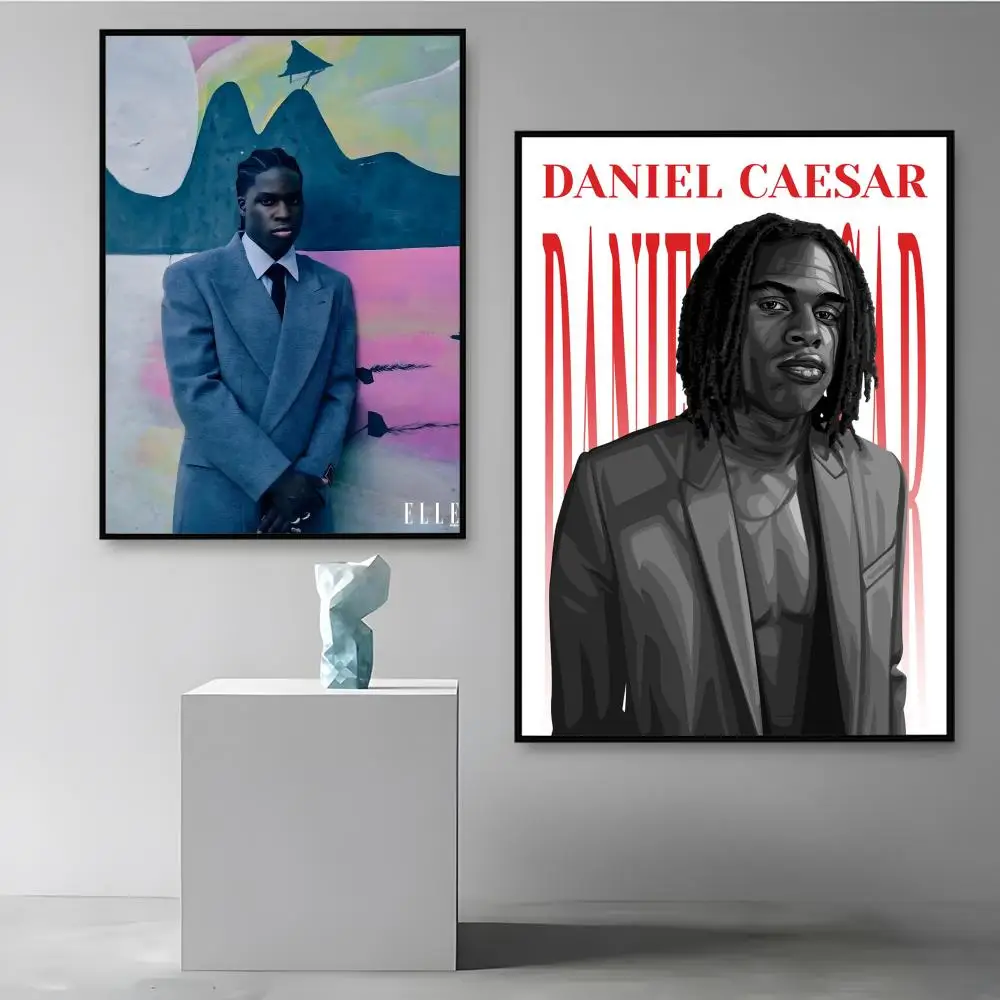 R & B المغني D-Daniel قيصر المشارك HD الفن جدارية الجدار المشارك مقاوم للماء خمر طباعة ديكور للمنزل الديكور DIY بها بنفسك دائم