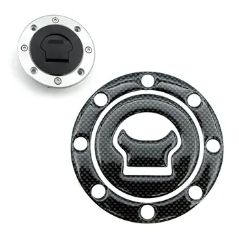 Motocyklová nálepka Fishbone Carbon a kryt palivové nádrže, příslušenství pro Suzuki GSF GSR GSX GSXR 250 400 600 750 1200 1250 12 nejlepší prodej Kryt nádrže Suzuki Gixxer SF - №3