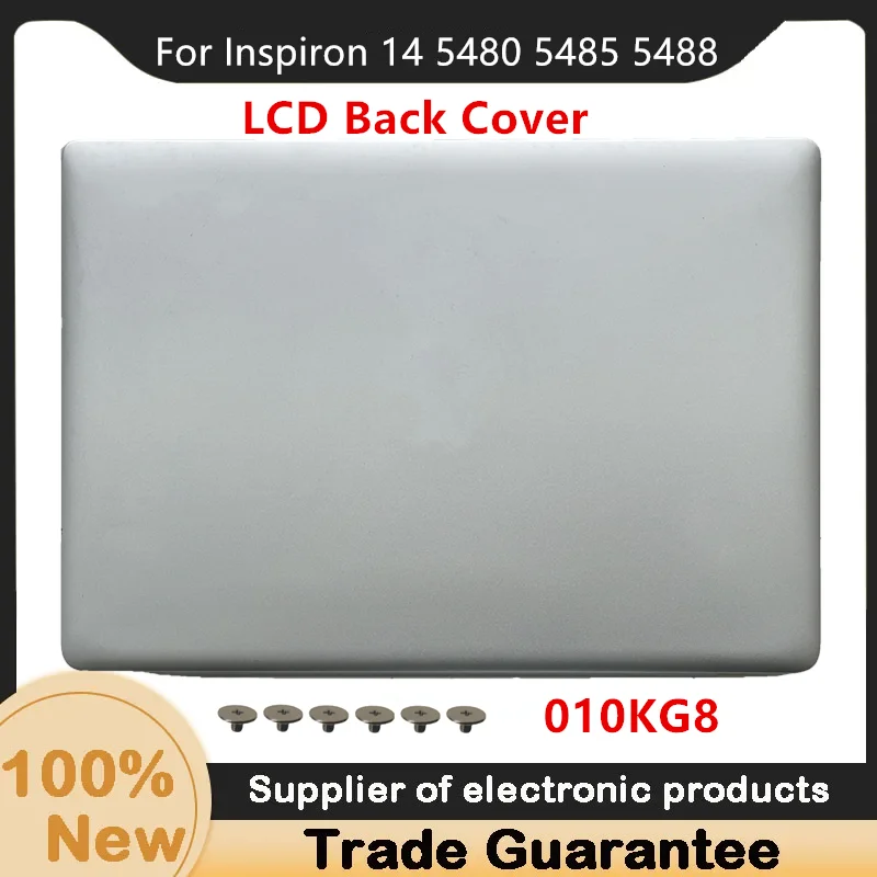 Nieuw Voor Dell Inspiron 14 5480 5485 5488 Lcd Backcover 010kg8 Zilver