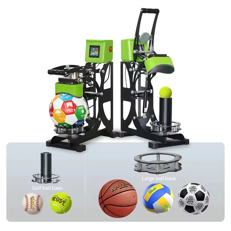 

2IN1 Auto Open Football Heat Press, Tennis Ball Heat Press, Volleyball Heat Press Printing Machine