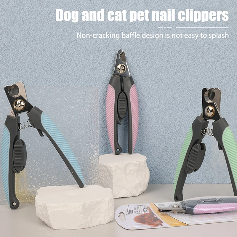 Professional Pet Grooming Nail Clipper Stainless Steel Dog Cat Universal Nail Trimmer Labor-Saving Nail Clipper Pet Supply Tools