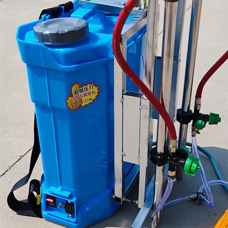 Multi-nozzle Rack Sprayer, Backpack Sprayer, Multi-function Bracket, Large Capacity, Intelligent Electric High-pressure Pesticid