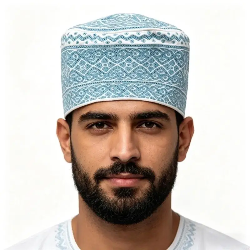 Casquette kippa prière juive élégante, tissu brodé Durable, parfait pour les mariages les célébrations Y166