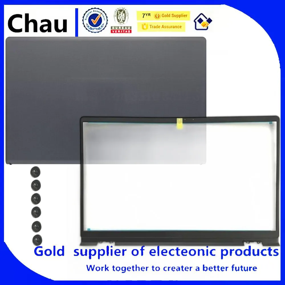 

New For Chau Vostro 15 3510 3511 3515 3520 3525 Laptop LCD Back Cover Top Case /Front Bezel 0DWRHJ 09WC73