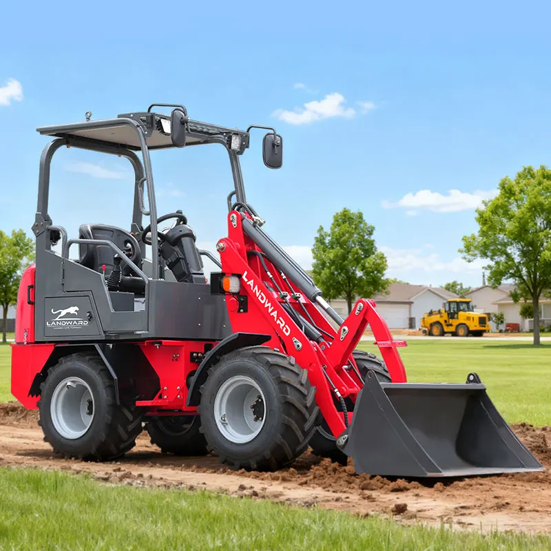 لودر زراعي أوروبي ممتد ذراع تلسكوبي محرك كوبوتا ديزل محمل صغير محمل مدمج مع مرفقات مخصصة