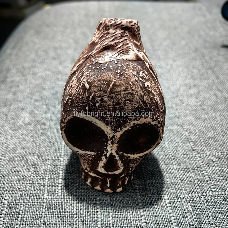 Creepy Skulls Aztec Death Whistle Intense 125dB Human Scream Thunderous Echoes Of Ancient Warriors