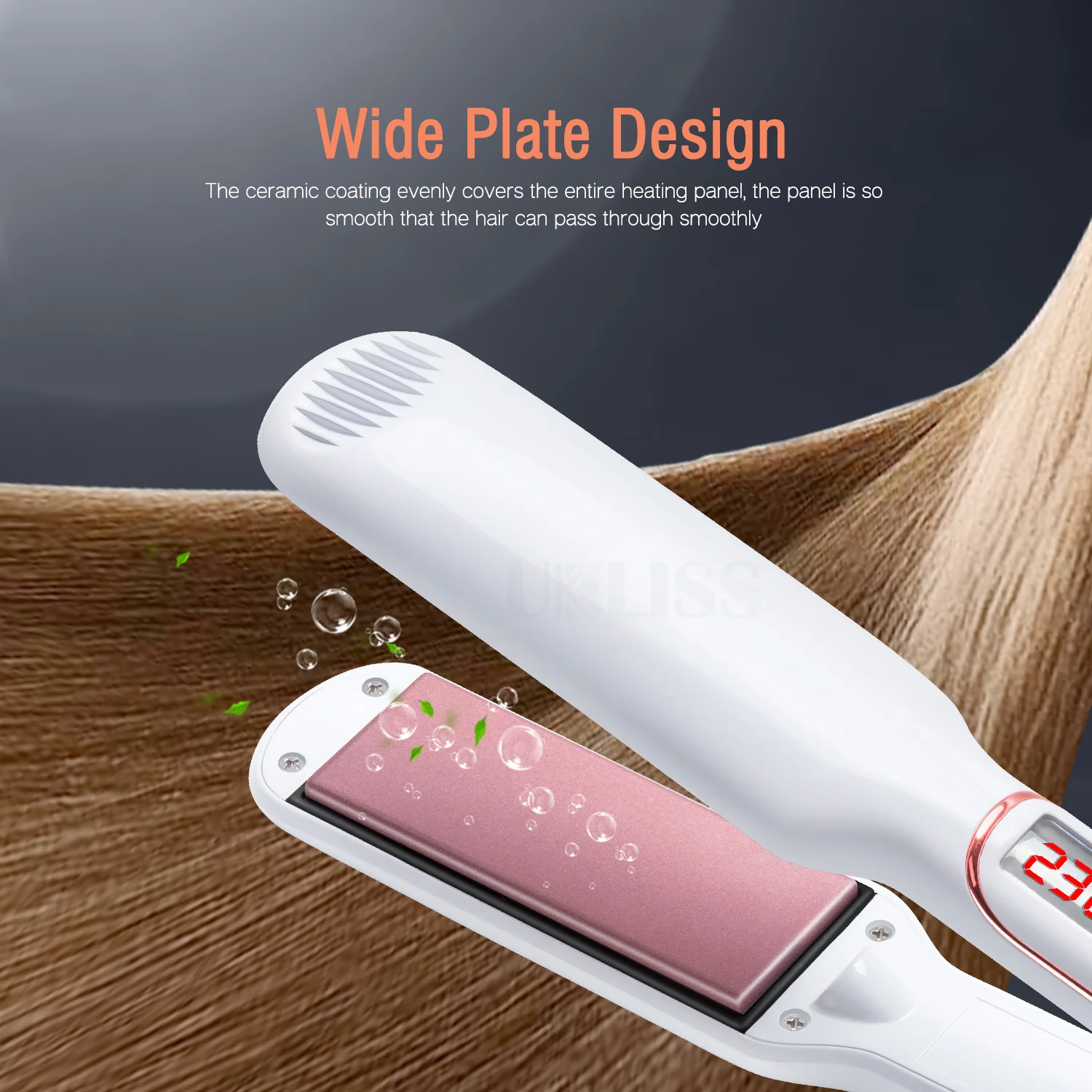 Ceramic Hair Volumizing Iron Increase Hair Volume Hair Waver  Fluffy Hairstyle Curling Iron Corrugation Crimper Hair Irons