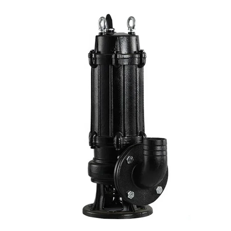 Non blocking electric vertical submersible pump with high flow rate