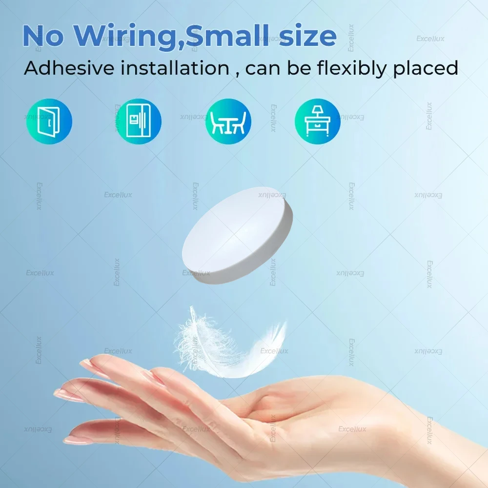 Zigbee Smart Wireless Button Switch Intelligent Scene Linkage Switch Smart Home Automation Support Home Assistant Zigbee 2mqtt