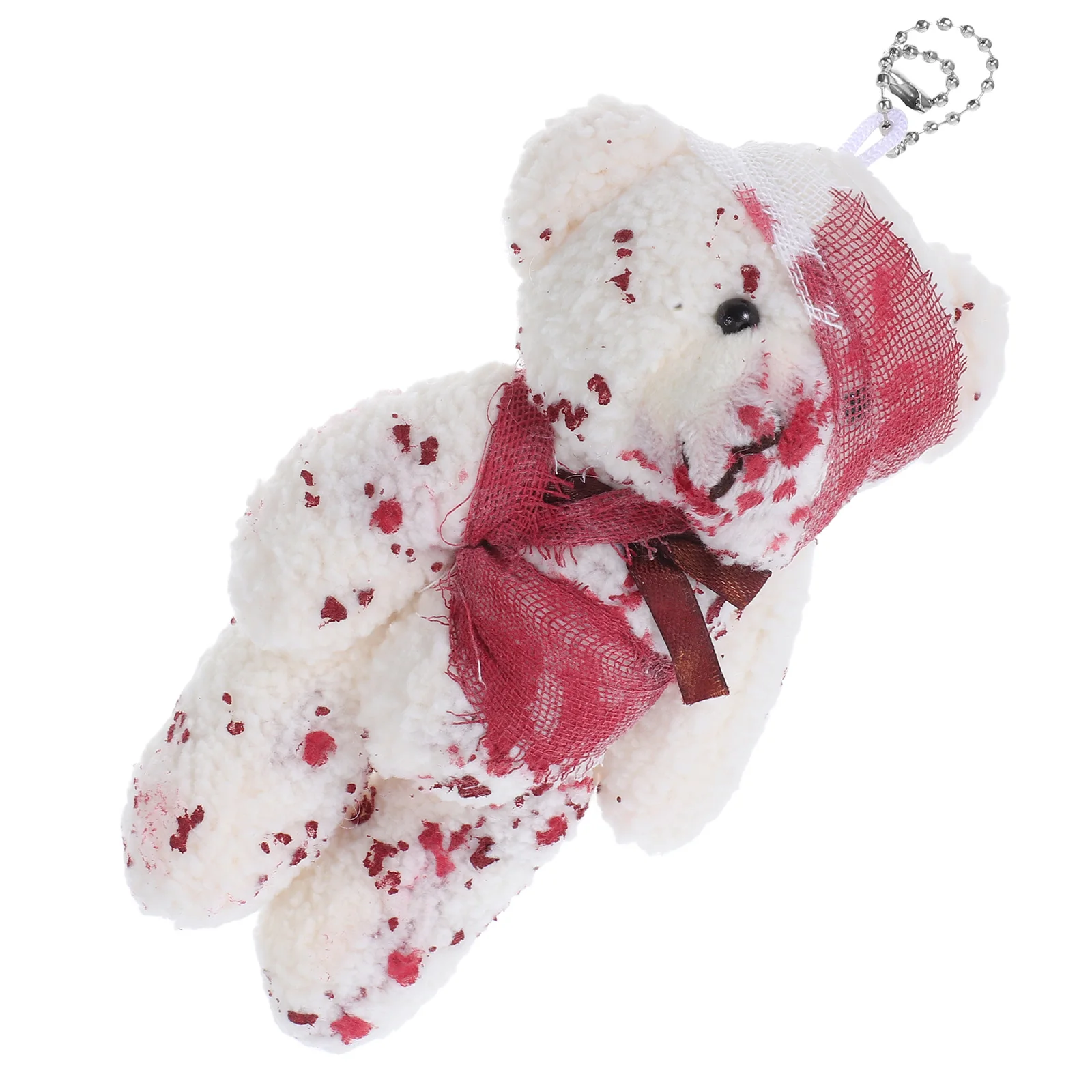 

1Pcs Bear Shaped Keychain Durable Creative Pendant Key Holder Bag Cell Phone Charm Cute Gift for Family Friends