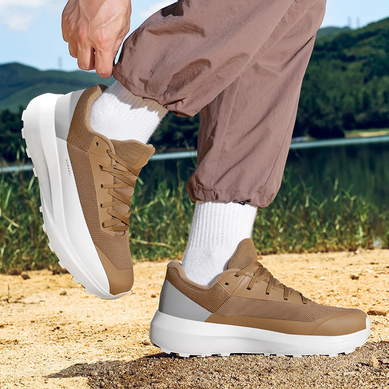 

2026 New Flats Trendy Versatile Casual Shoes Men's Spring New Breathable Walking Shoes Men's Sports and Leisure Board Shoes