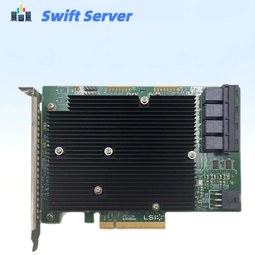 LSI 9300-16i SAS HBA Controller 12Gb PCIe x8 IT Mode Broadcom TrueNAS ZFS Compatible