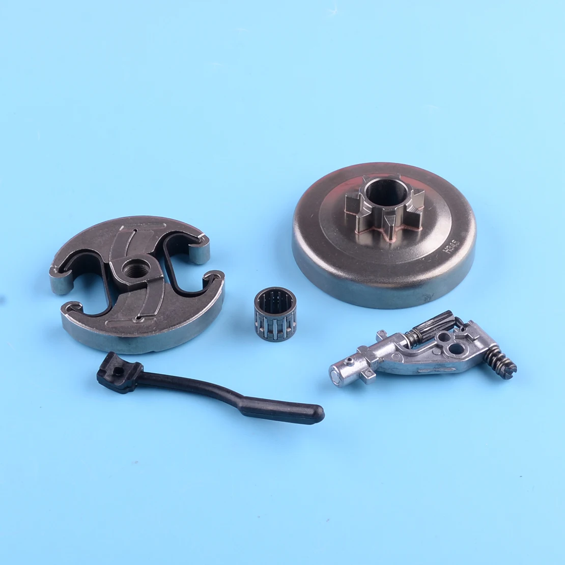 Rolamento de Tambor de Embreagem Bomba de Óleo Kit de Linha de Pressão de Substituição 537291702 Adequado para Motosserra Husqvarna 455 460 Rancher Pcs 7t
