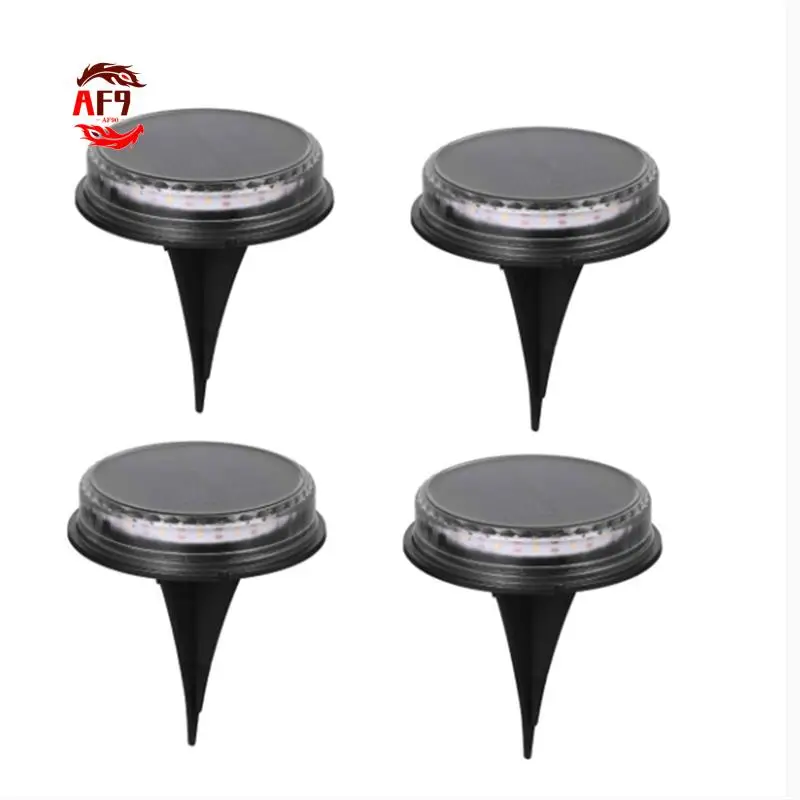

AF90-4 PCS Super Bright LED Solar Pathway Light Outdoor Auto Garden Light For Garden Decoration B