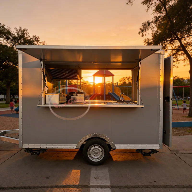 

Supply coffee food trucks, vending carts, snack carts for scenic spots and shopping malls, and night market food trucks