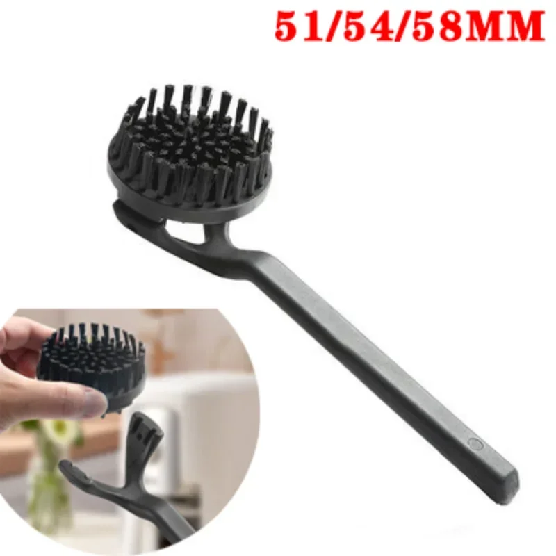 Coffee Cleaning Brush for 51MM/54MM/58MM Coffee Portafilter Universal Round Head Cleaning Brush Coffee Machine Accessories