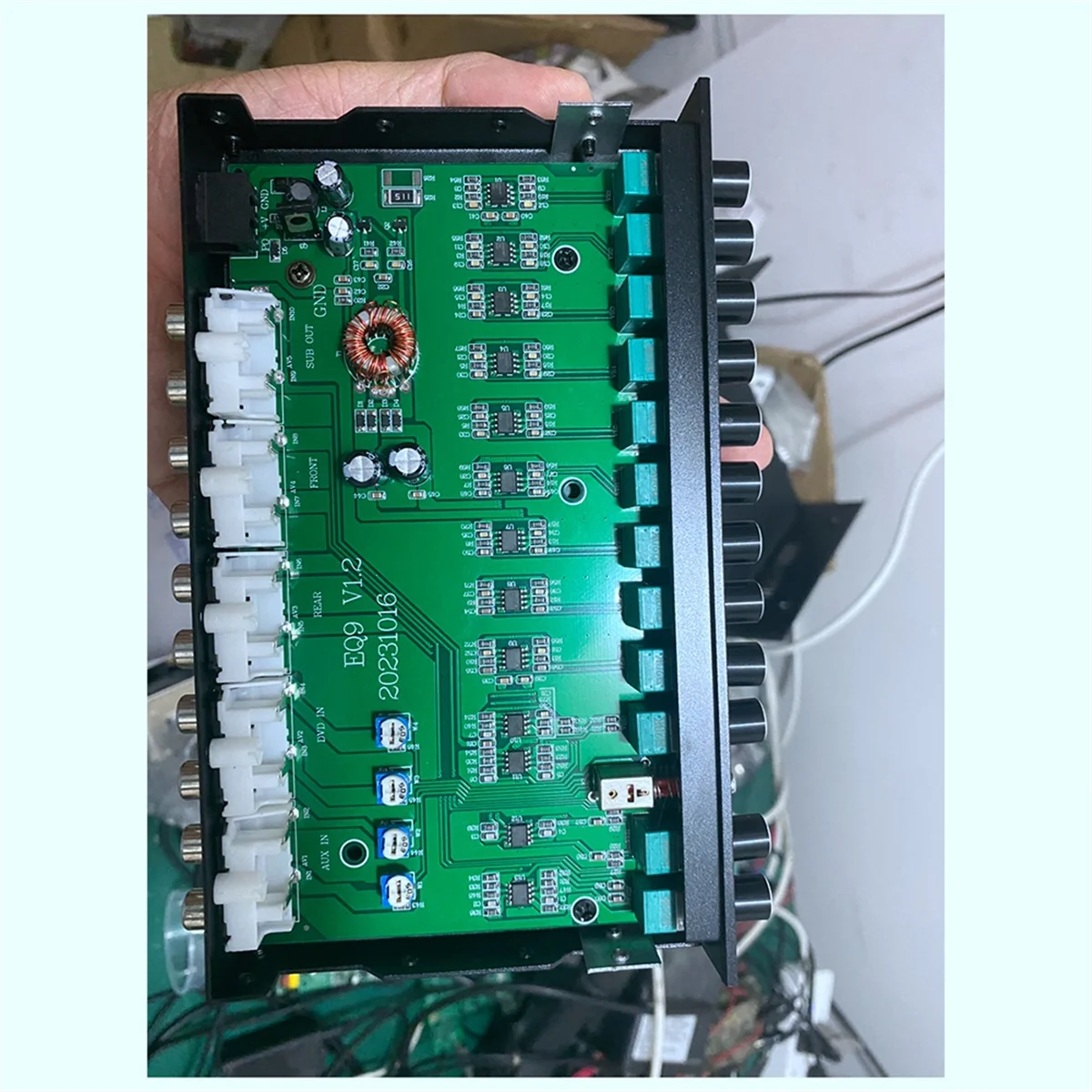 Auto Cube 9 Band Graphic Equalizer Digital