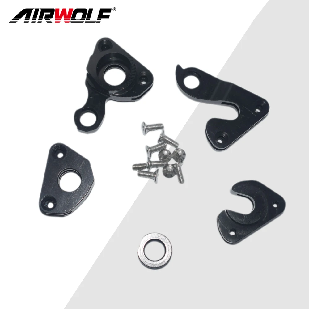 AIRWOLF MTB Road Bike Hanger Rear Derailleur Hangers 142x12 135x9 148x12 Quick Release Bicycle Hook Gravel Bike Accessories