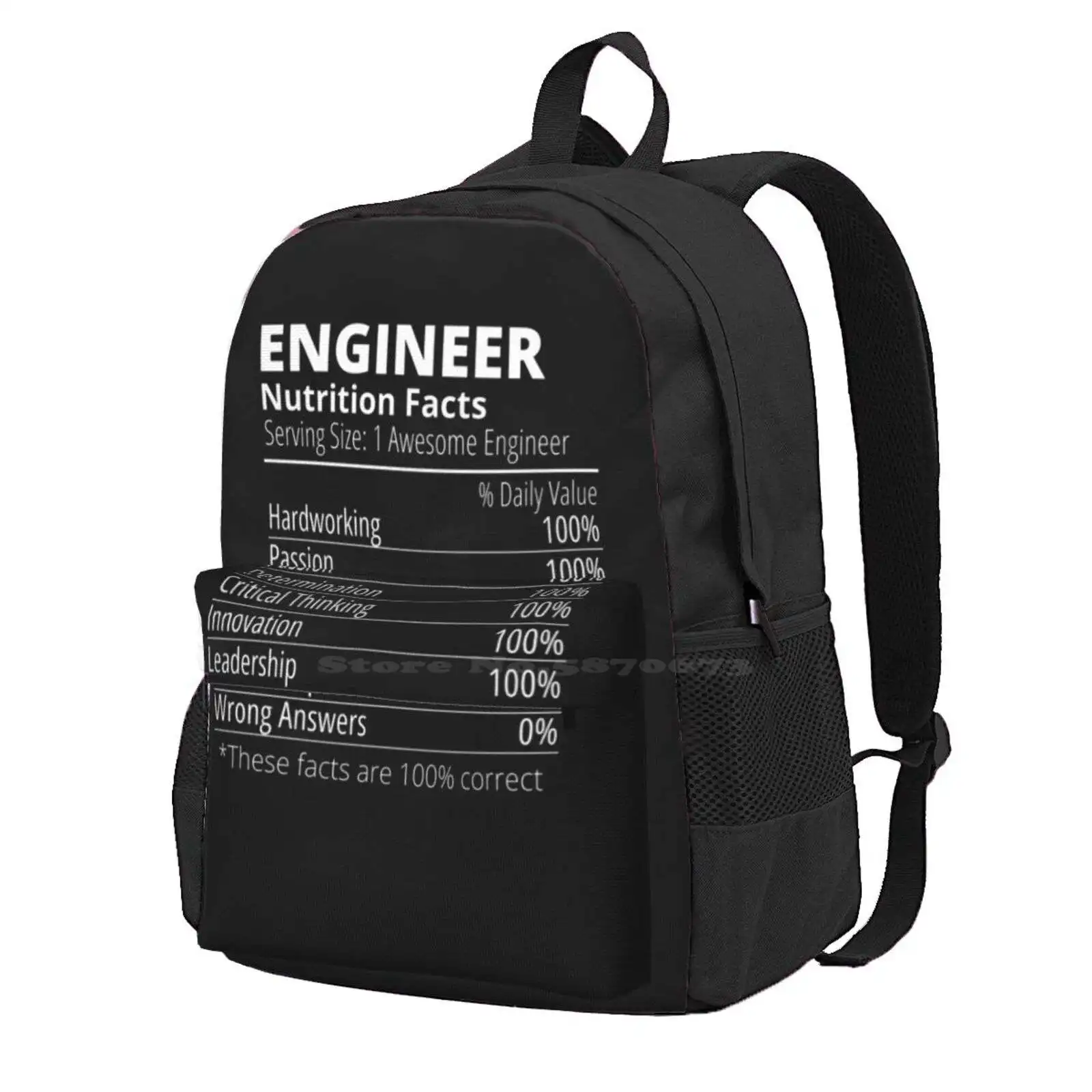 Funny Engineer, Engineer Gifts, Engineer Student Gift, Engineer Graduation, Engineering, Engineer Gift Hot Sale Schoolbag