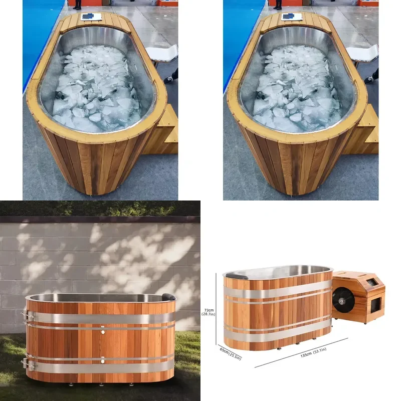 for 1-2 Person Ice Bath Cooler with Pump and Filter for Gym Recovery