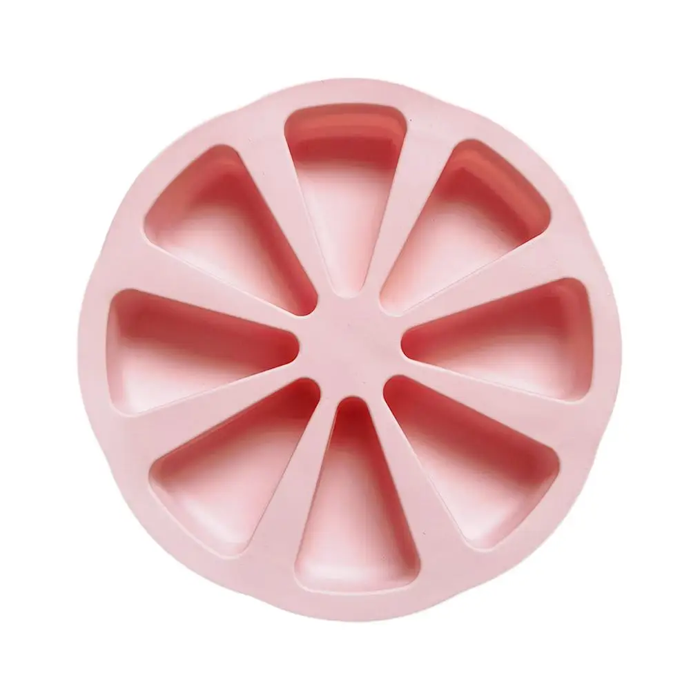 8 Grids Silicone Cake Mold Shape Kitchen Pizza Bread Cake Diy Accessories Molds Plate Non-stick Baking Bakeware Pa U9t5