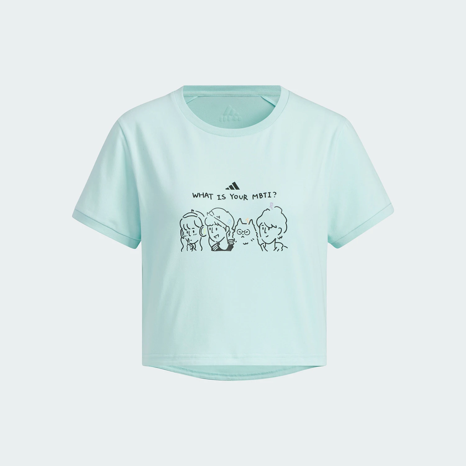 أديداس الرسمية أصيلة 2024 المرأة الصيف أزياء الرياضة تي شيرت JN6664 #4