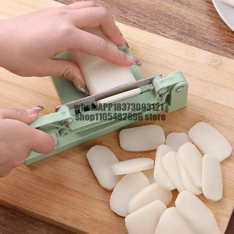 Stainless Steel Ningbo Rice Cake Slicing Special Knife A Mini Tool for Quickly Cutting Rice Cakes At Home Dining Table Slicer