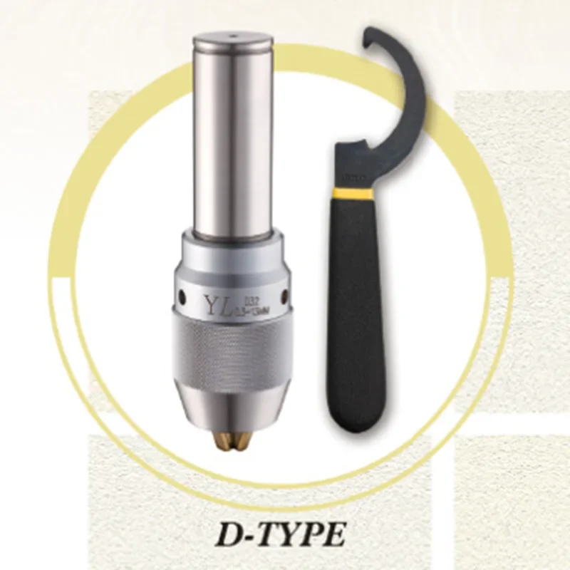 Taiwan original Yaliang YL integrated R8 handle 0.3-13S/3-16S inch threaded hole  0.3-13 R8  3-16 R8
