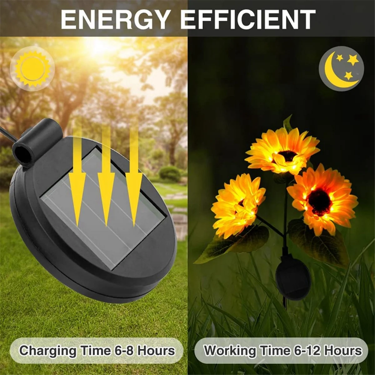 AT414 팩 태양열 LED 조명 교체 상단 부품 패널, 태양 전지 패널 랜턴 뚜껑 전구 액세서리 배터리 상자