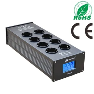 Bruit audio MATIHUR e-TP80 Filtre d’alimentation AC Conditionneur d’alimentation Purificateur d’alimentation Protection contre les surtensions avec prises EU 12 meilleurs filtres d’alimentation AC en vente - No6