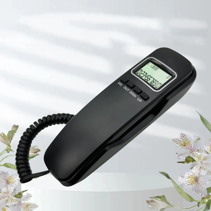 Wall Phone Wall Corded Telephone Home Phone Corded Wall Phones Landline Phones for Home Company Office Greeting Station