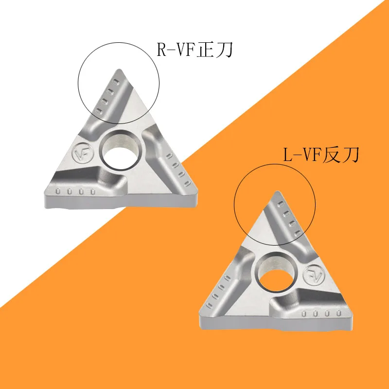 10ชิ้น/ล็อต TNMG160404R Vf TNMG160404L Vf Cermet เครื่องกลึงแม่นยำใบมีดกลึง CNC สำหรับเหล็กเครื่องมือกลึงภายนอกหยาบ