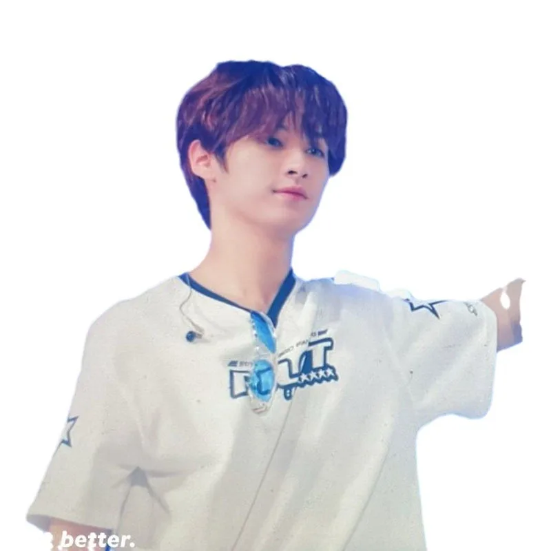 تي شيرت مطبوع Kpop Seungmin FELIX HYUNJIN JEONGIN MINHO قميص قصير الأكمام المشجعين المحملة الرجال النساء القطن تي شيرت ملابس الشارع الشهير