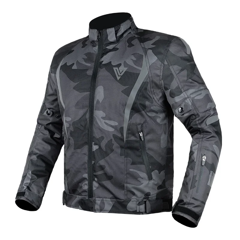 Winter Motorcycle Jacket Men's Racing Jacket Fall Resistant Waterproof Recreational Motorcycle Jacket Motorcycle Winter Clothes