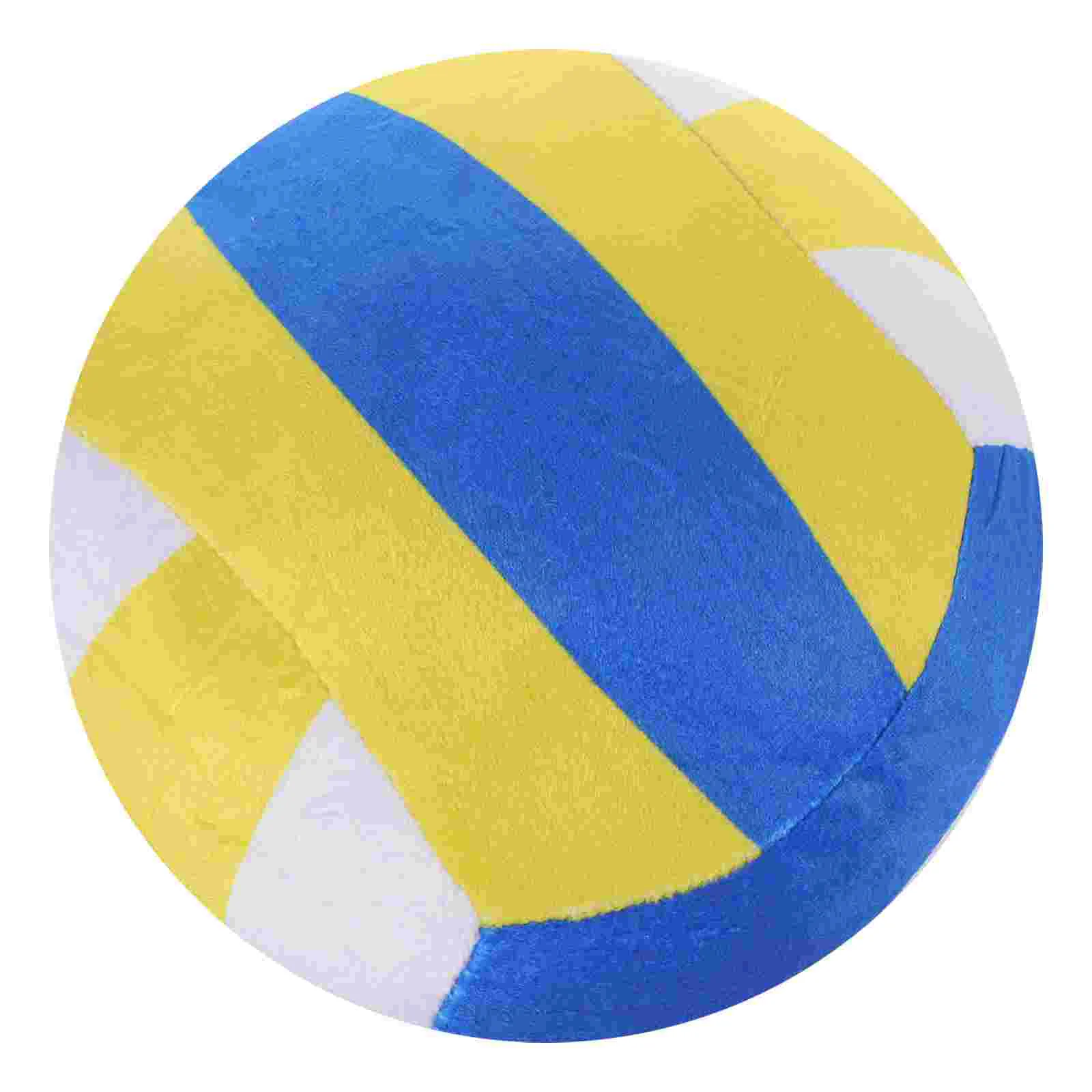 Pelota deportiva, voleibol esponjoso, juguete de peluche, adorno para niñas, tela rellena, niño