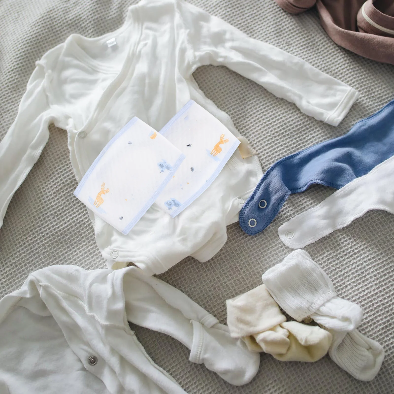 

3pcs Infant Cotton Bellybands Printed Baby Belly Bands Warm Newborn Abdominal Wrap For Toddler Navel Protection Children